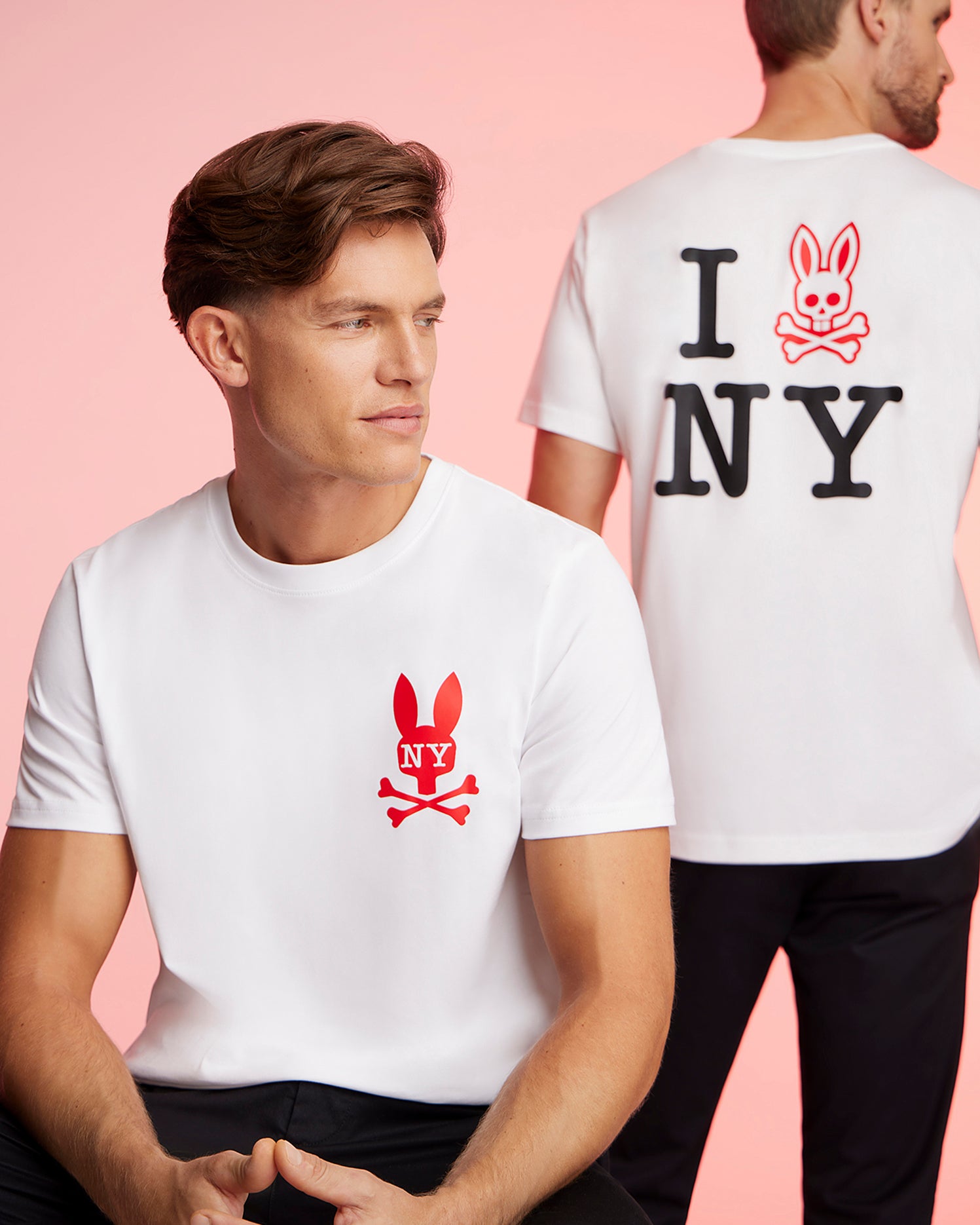 MENS NEW YORK TEE - B6U554W1PC - Image 2
