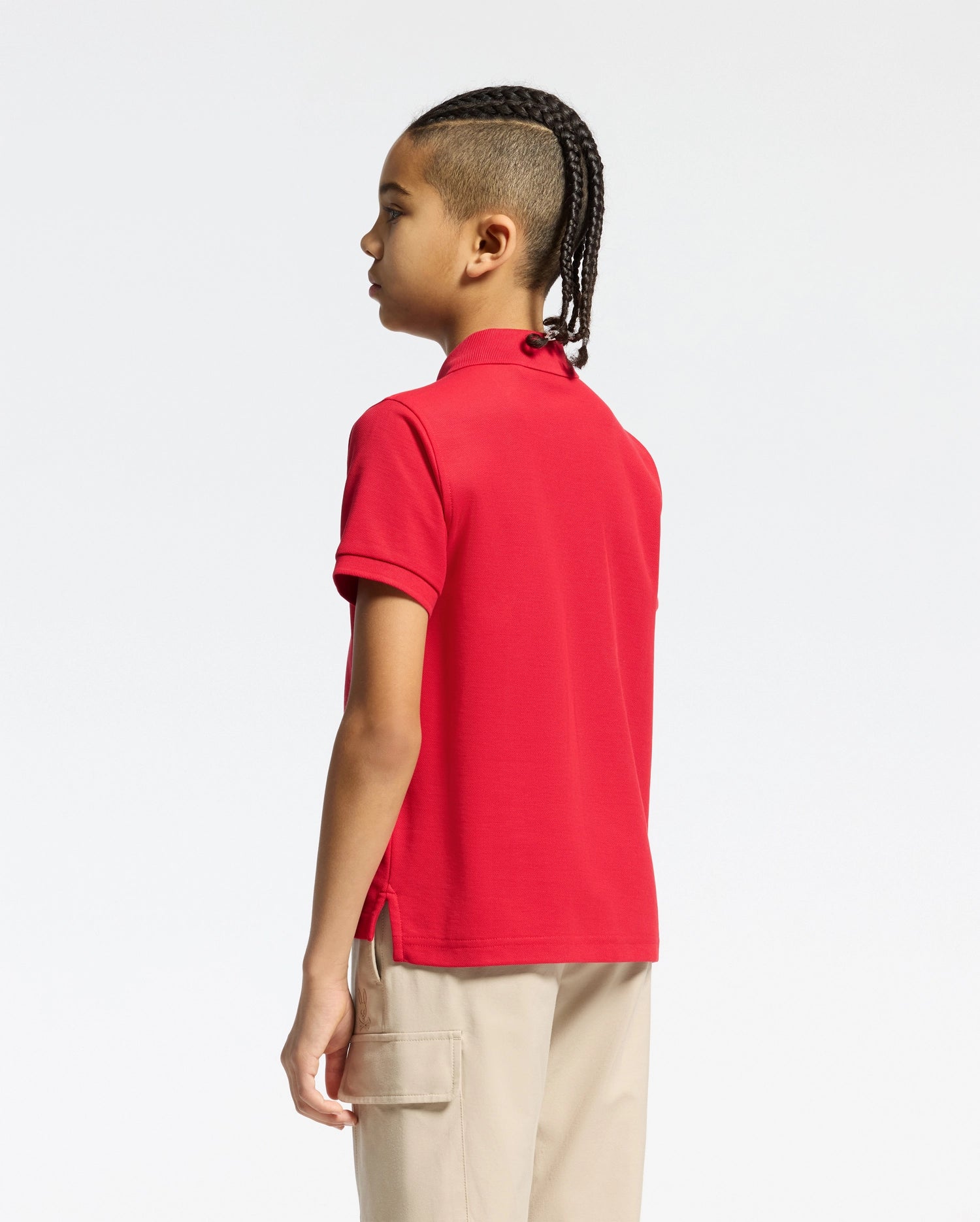 KIDS CLASSIC PIQUE POLO SHIRT - B0K001CRPC - Image 5