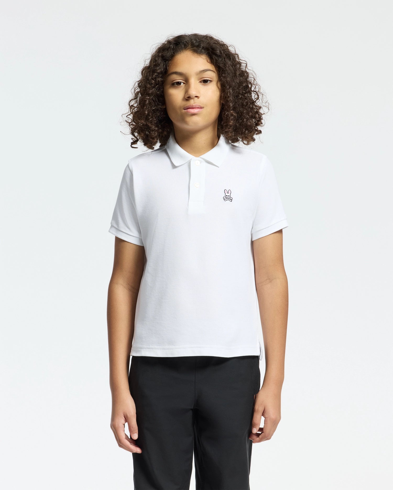 KIDS CLASSIC PIQUE POLO SHIRT - B0K001CRPC - Image 2