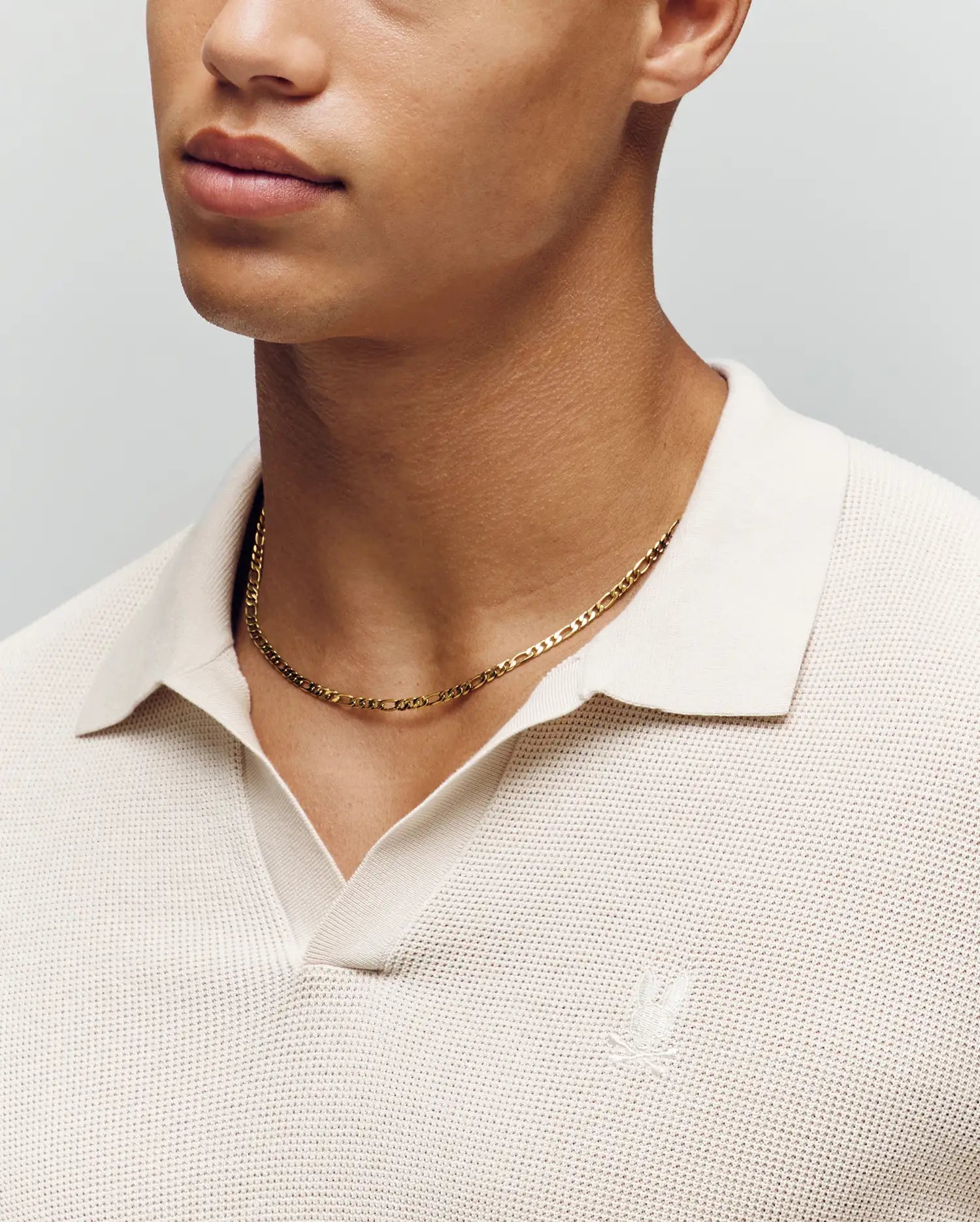 MENS LEETON KNIT POLO SHIRT - B6E562F200 - Image 2