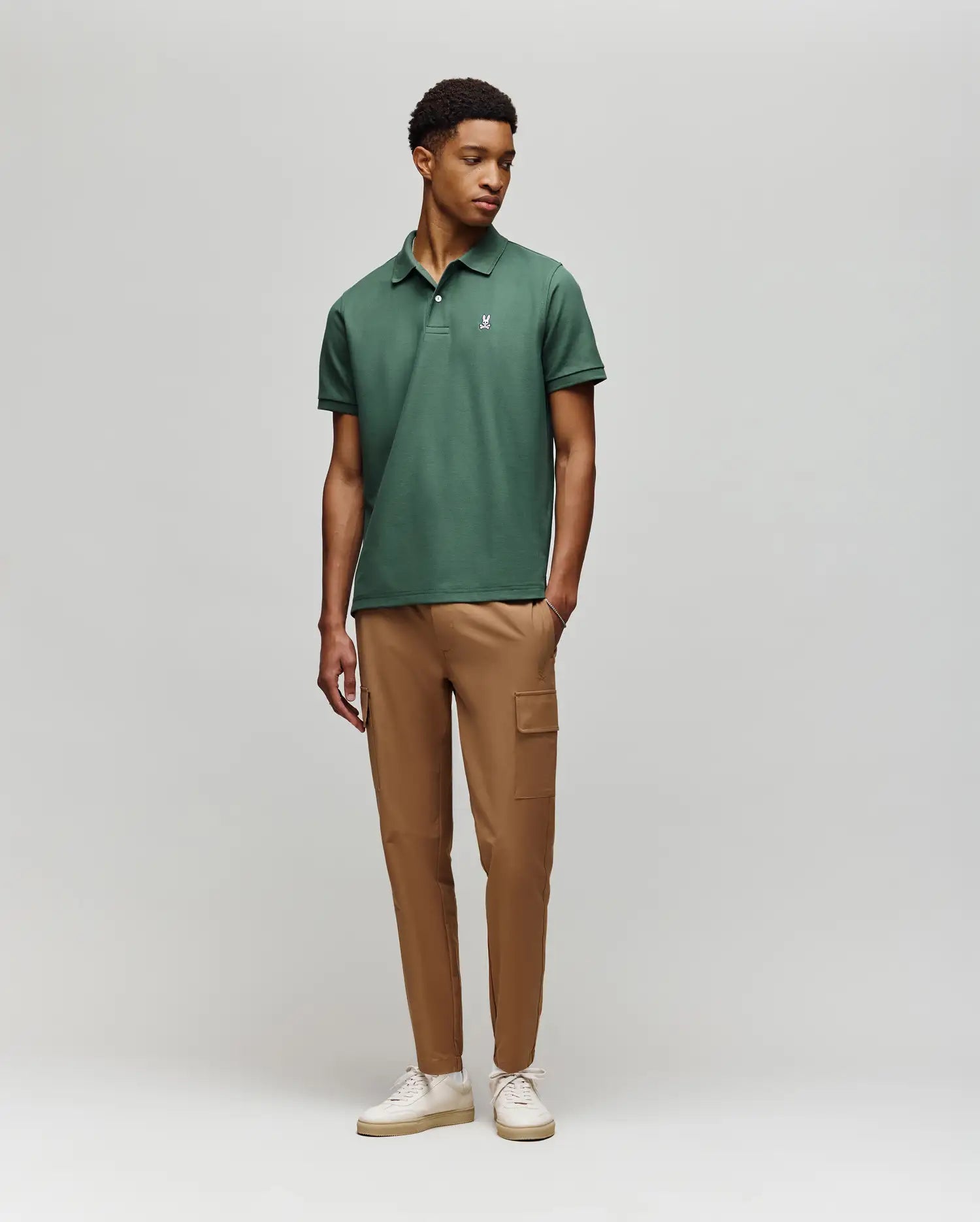 MENS CLASSIC PIQUE POLO SHIRT - B6K001F200 - Image 5