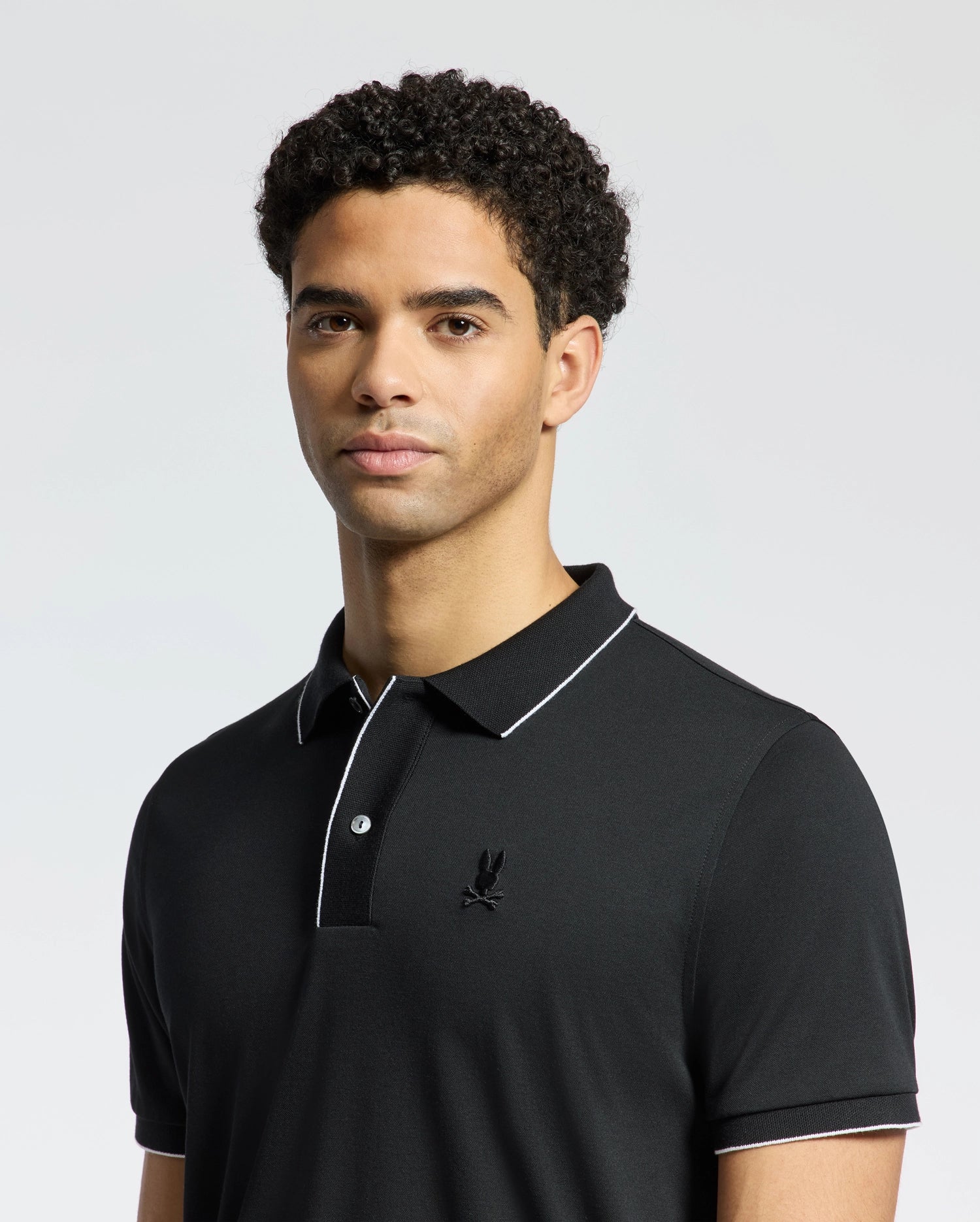 MENS BRYCE PERFORMANCE PIQUE POLO SHIRT - B6K486F200 - Image 3