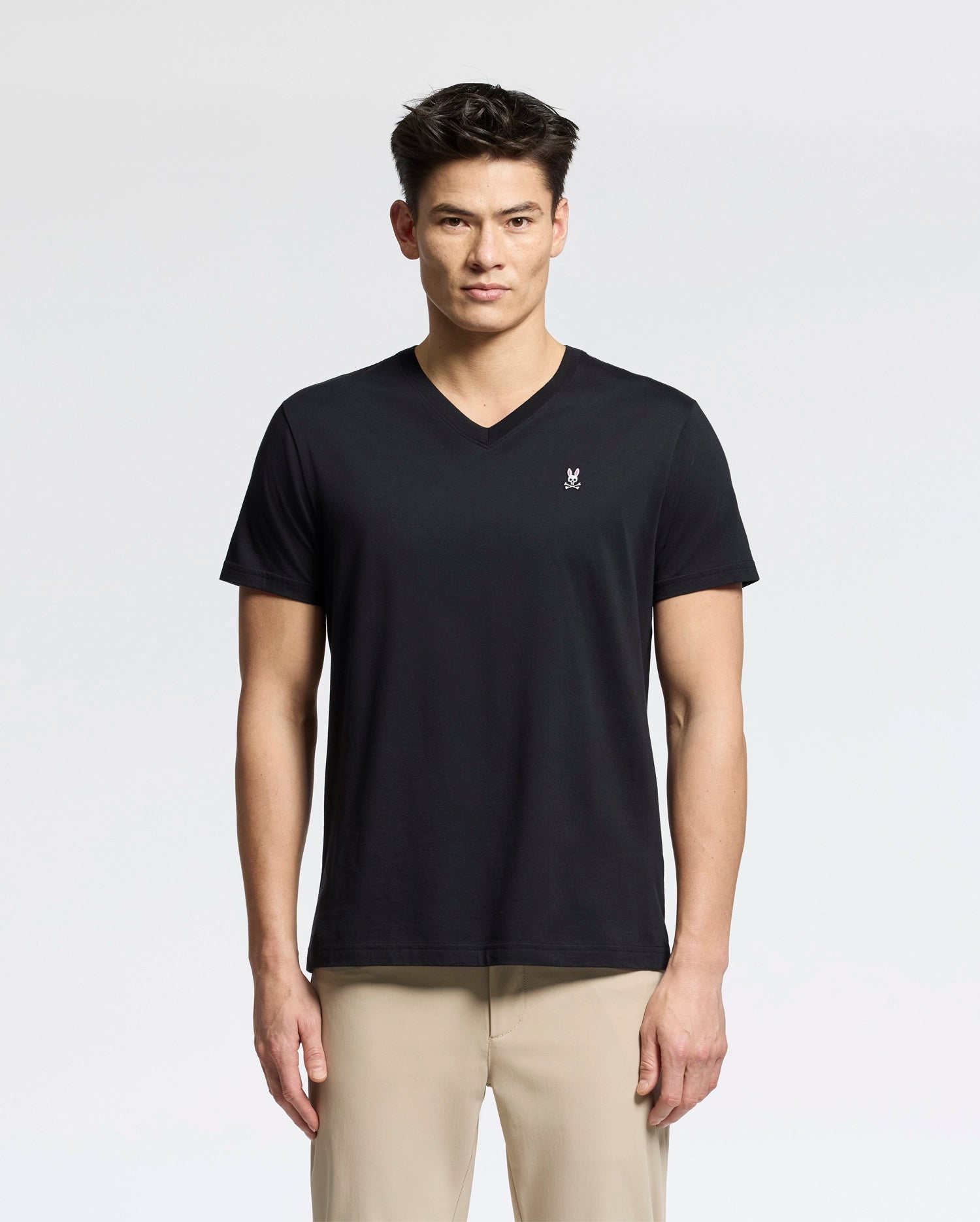 MENS CLASSIC V NECK TEE - B6U100ARPC - Image 2