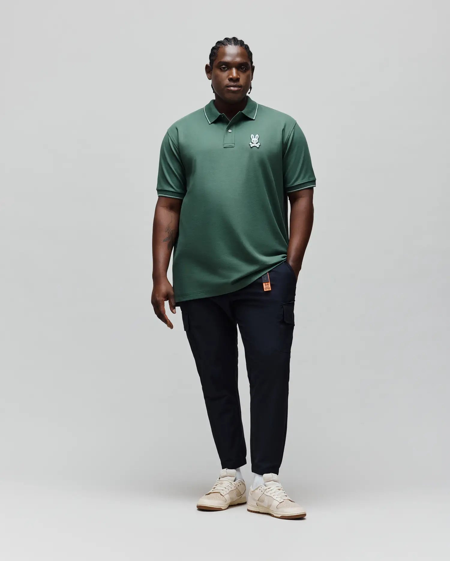 BIG AND TALL TATE BUNNY PIQUE POLO - BT0100015 - Image 4