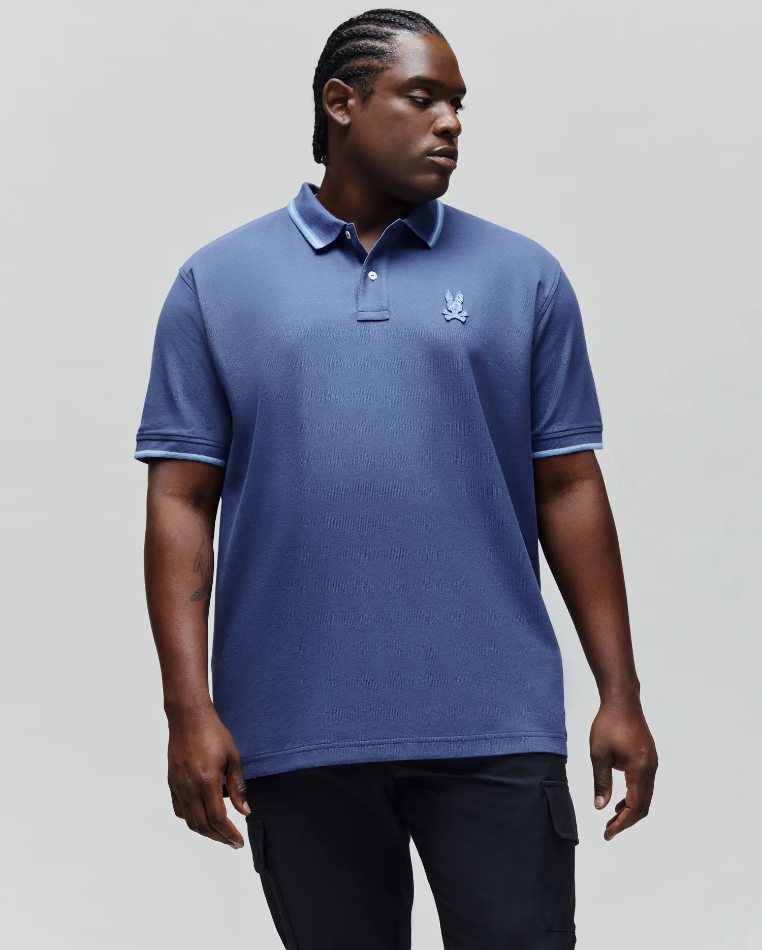 MENS BIG AND TALL GABIN PIQUE POLO - BT0100017 - Image 4
