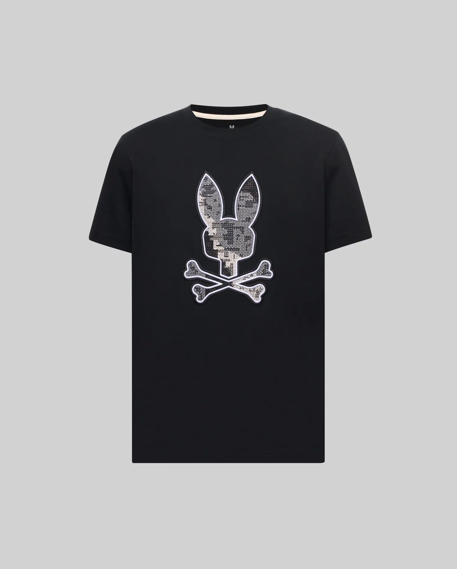 MENS BIG AND TALL OLIVIER EMBROIDERED GRAPHIC TEE - BT0200041