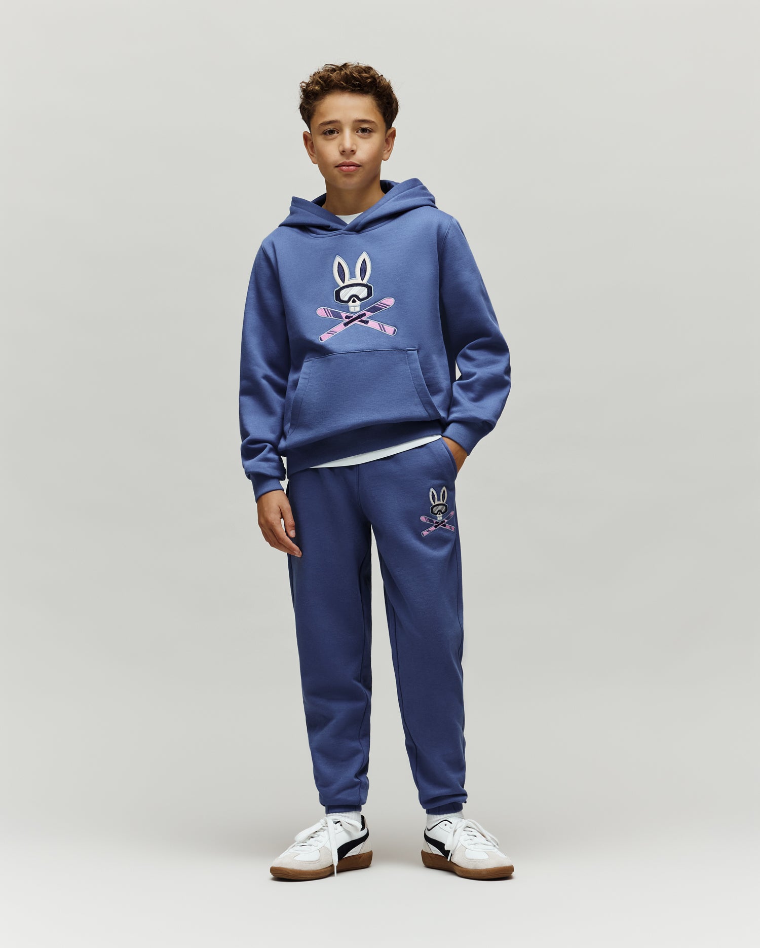 KIDS INDIGO SKI BUNNY SWEATPANT - KB0800016 - Image 4