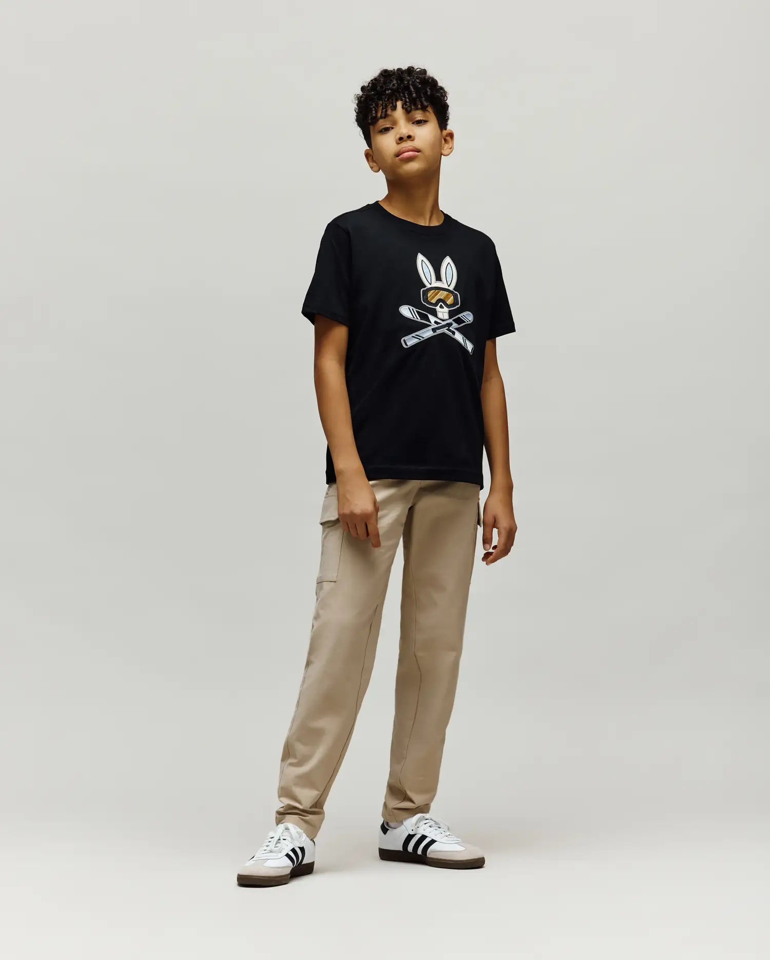 KIDS INDIGO BUNNY GRAPHIC TEE - KT0200106 - Image 5