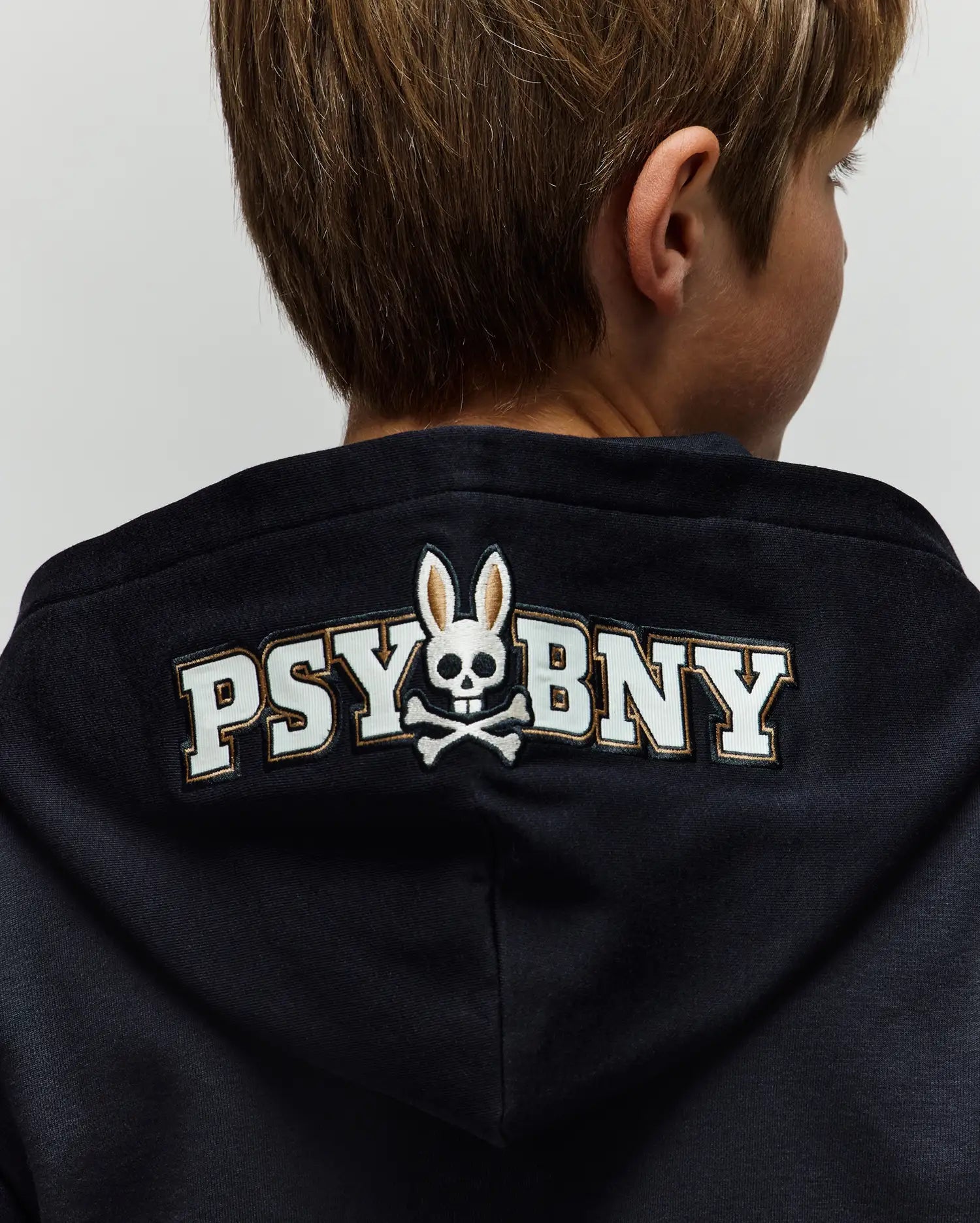 KIDS WADE CORD PATCH ZIP HOODIE - KT0500016 - Image 4