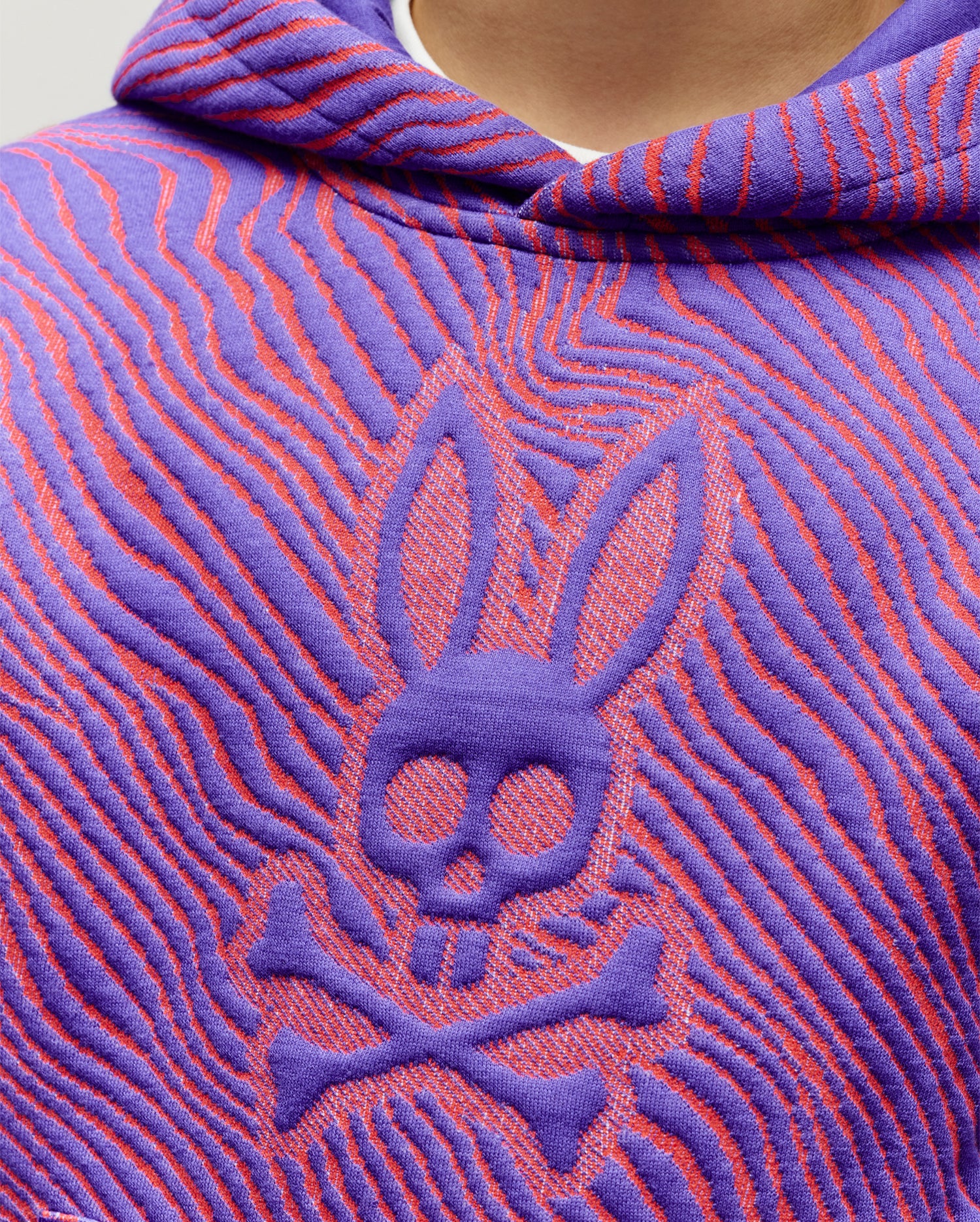 KIDS KENDRICK DOUBLE KNIT JACQUARD TEXTURED HOODIE - KT0500030 - Image 2