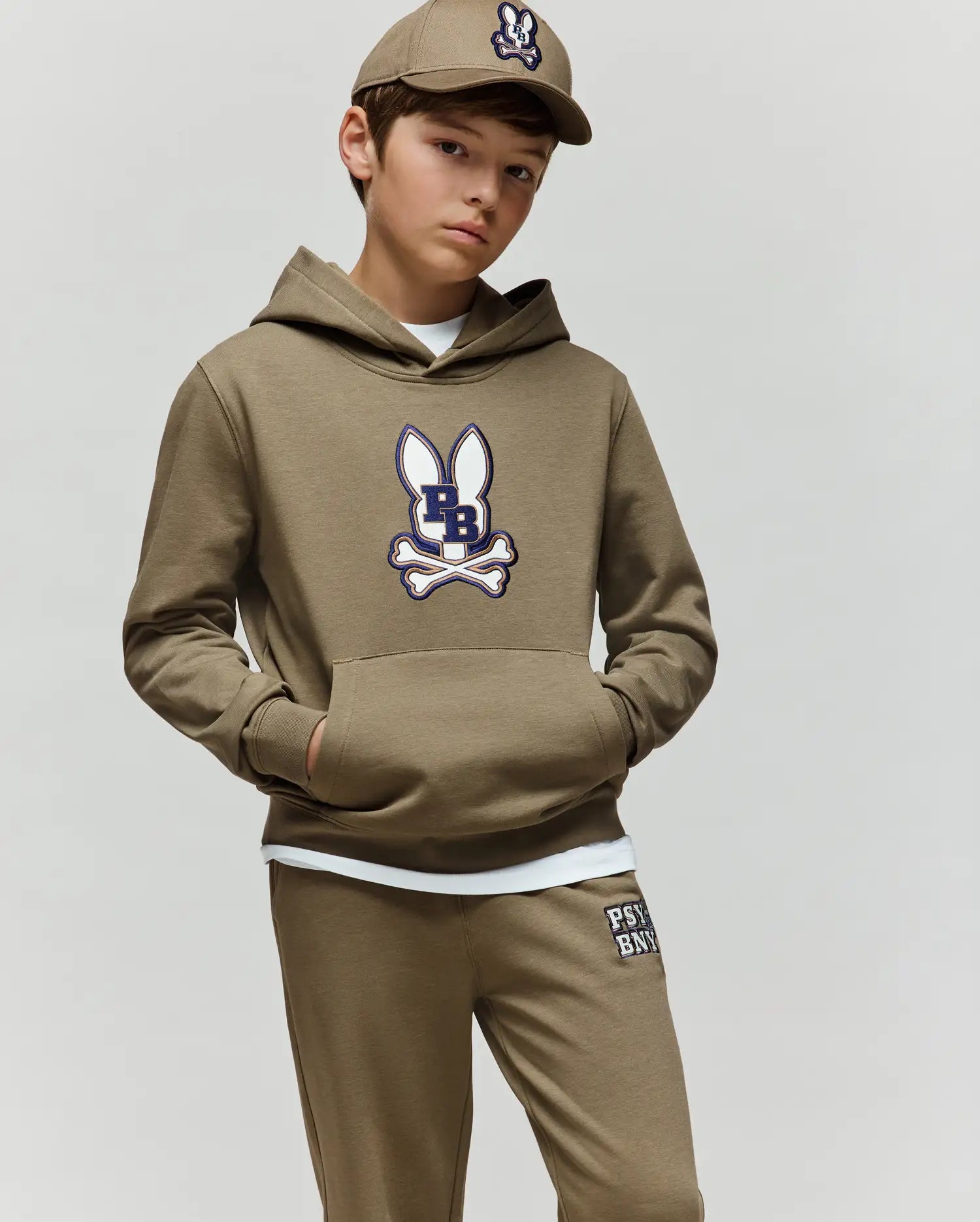 KIDS WADE CORD PATCH HOODIE - KT0500031 - Image 4