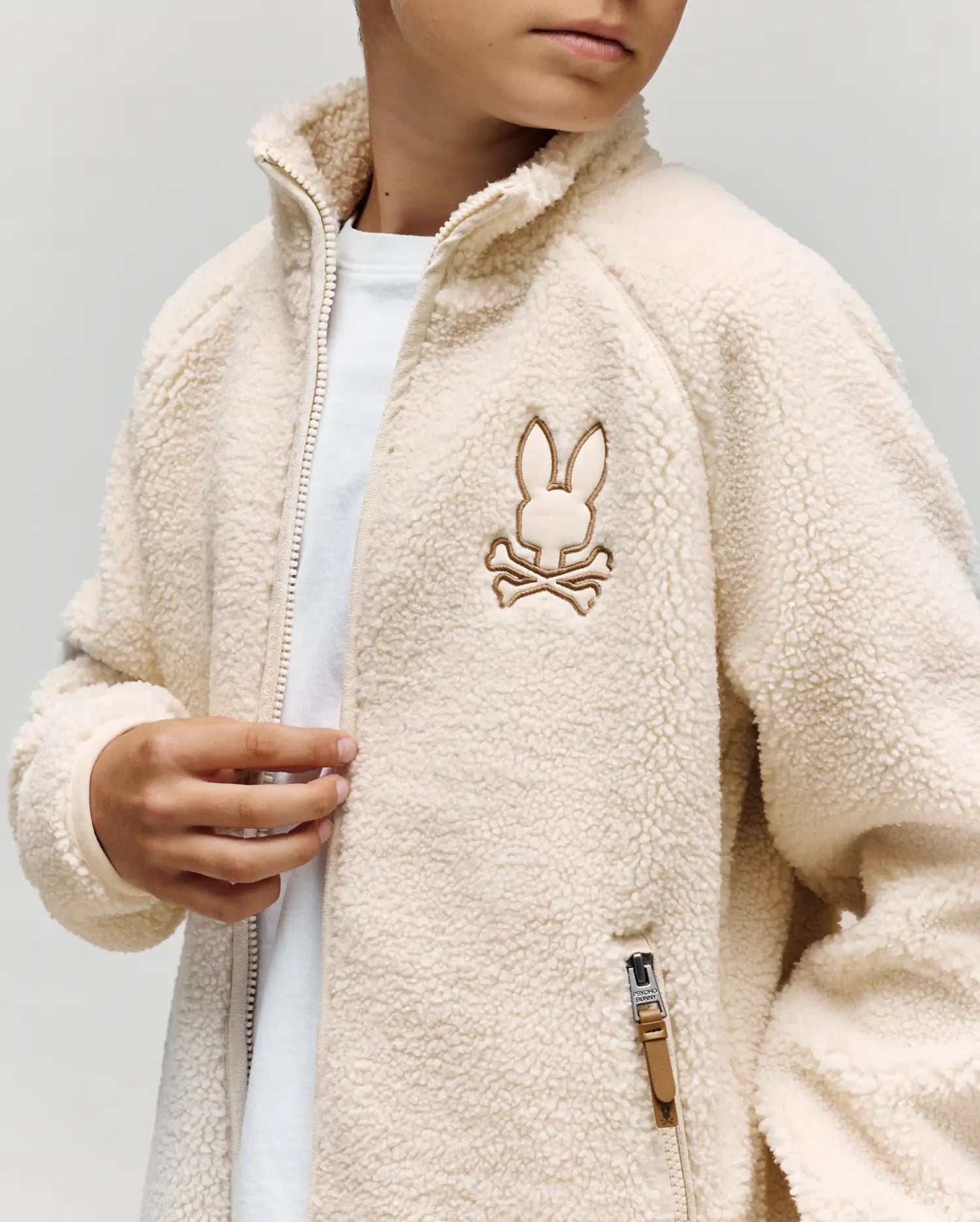KIDS RILEY SHERPA FULL ZIP MOCK - KT0500032 - Image 2