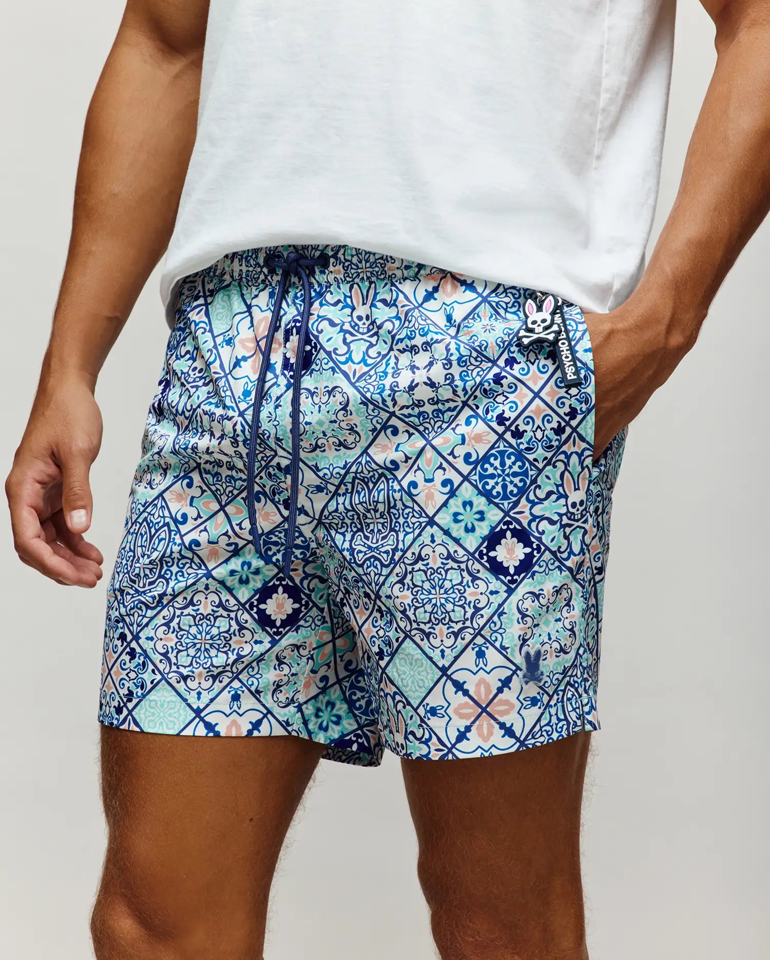MENS NIVAR ALL OVER PRINT SWIM TRUNK - MB1000044 - Image 2