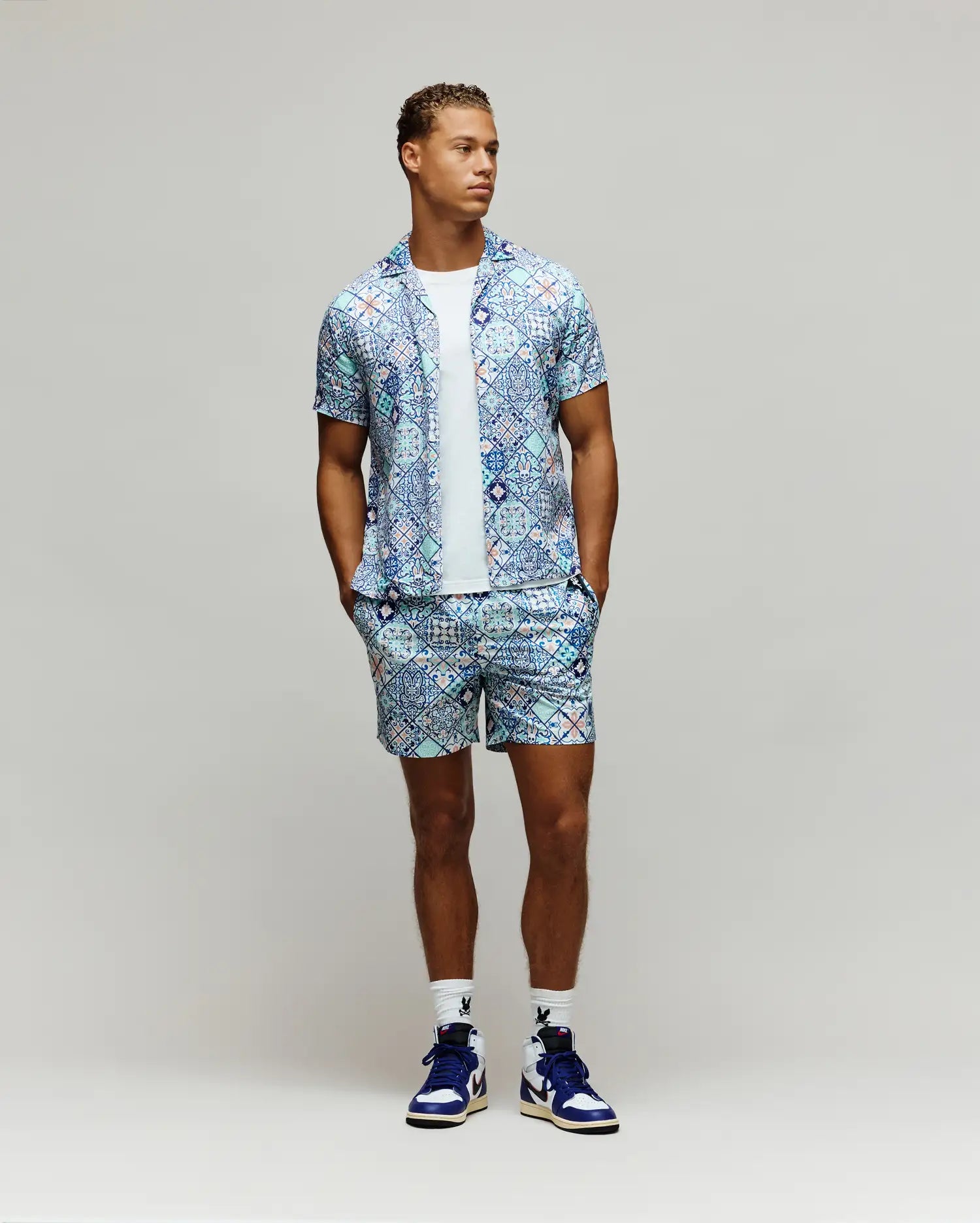MENS NIVAR ALL OVER PRINT SWIM TRUNK - MB1000044 - Image 4