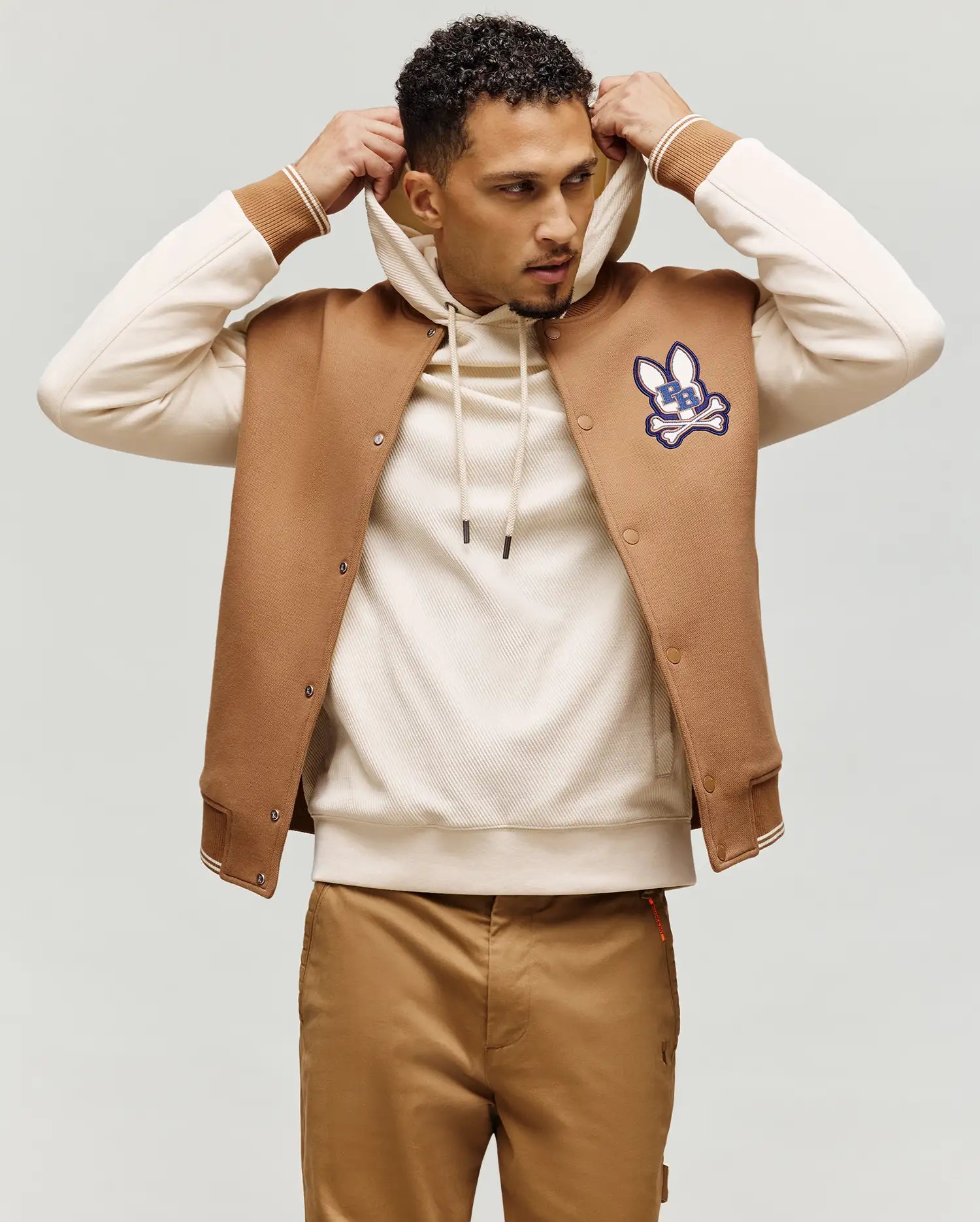 MENS WADE KNIT VARSITY BOMBER - MO110002?0