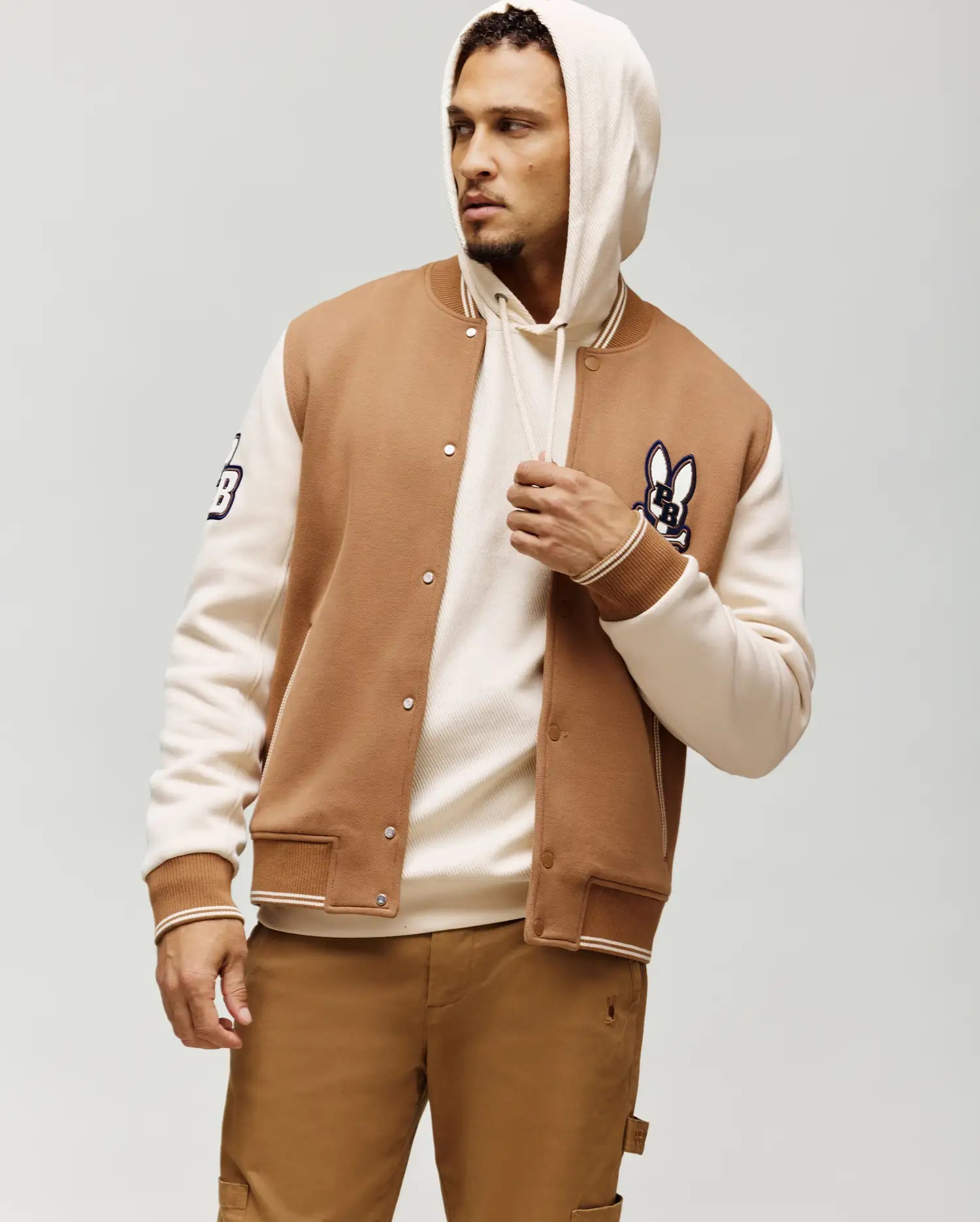 MENS WADE KNIT VARSITY BOMBER - MO110002?0 - Image 4