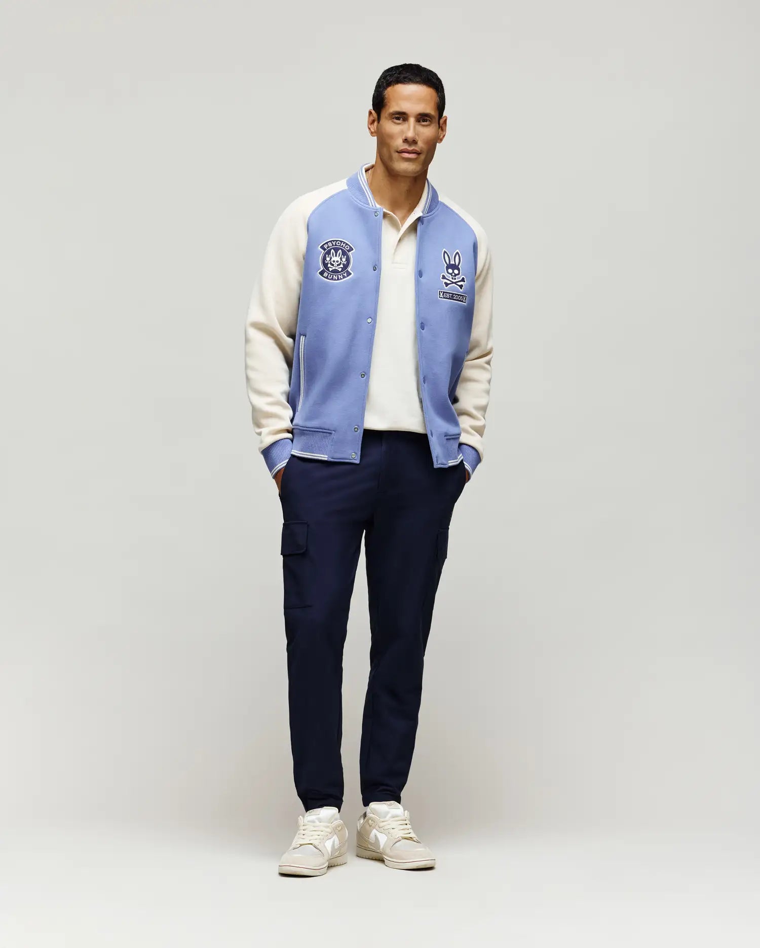 MENS RYDER KNIT VARSITY BOMBER - MO1100034 - Image 5