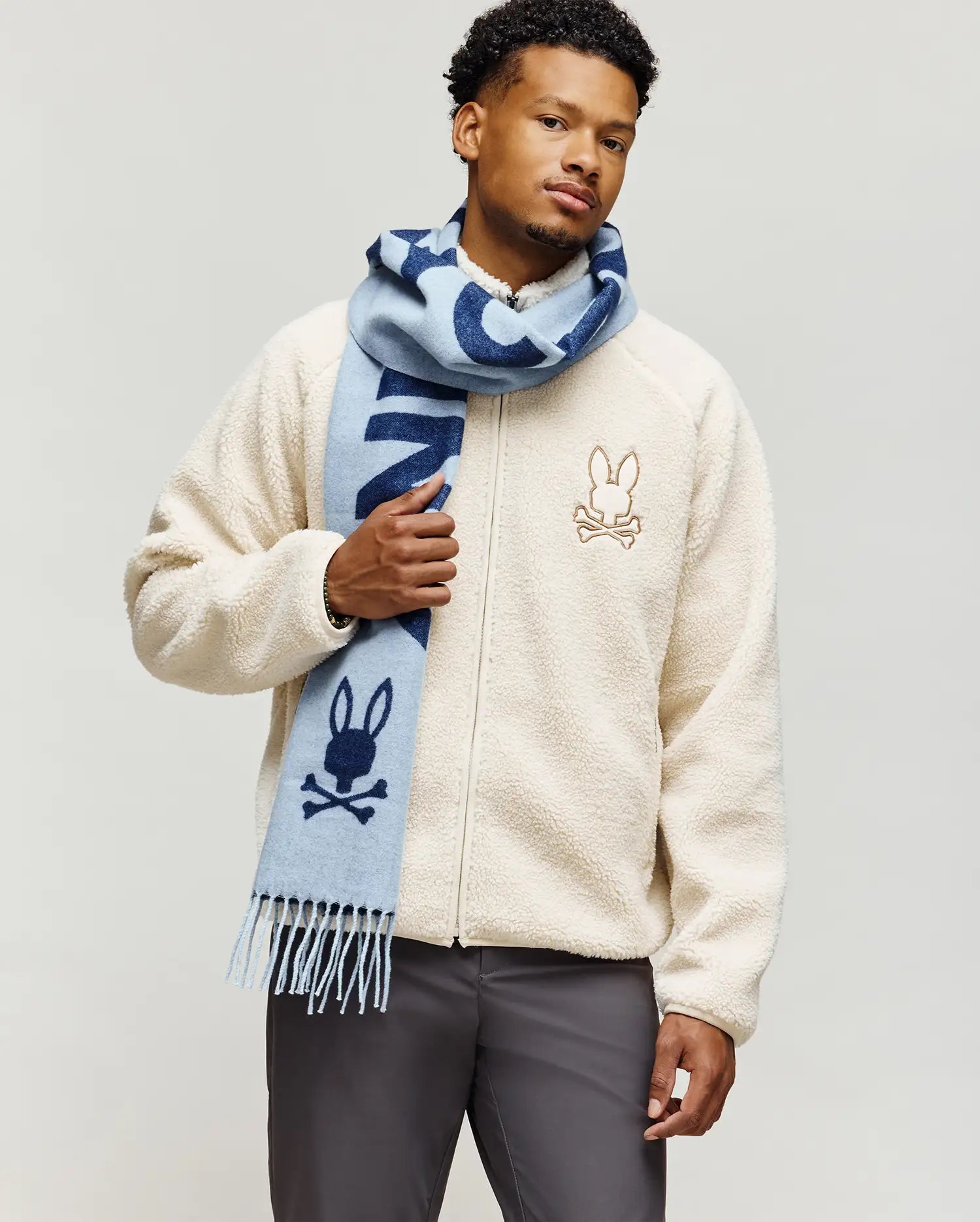 MENS HUGH SCARF - MO2500008 - Image 2