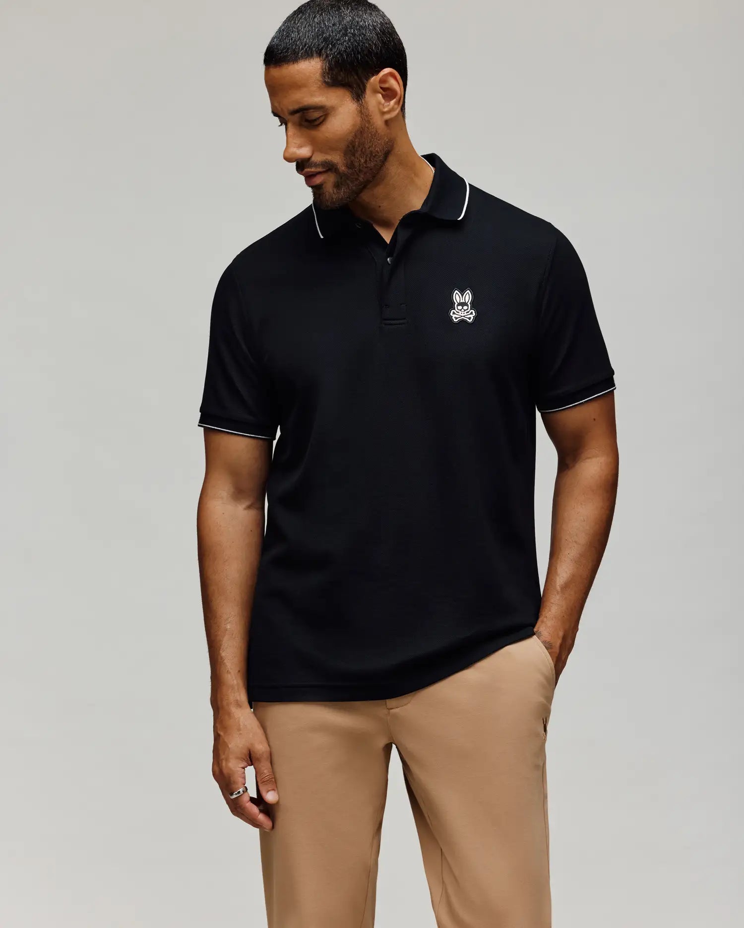 MENS MARLON PIQUE POLO SHIRT - MT0100036 - Image 3
