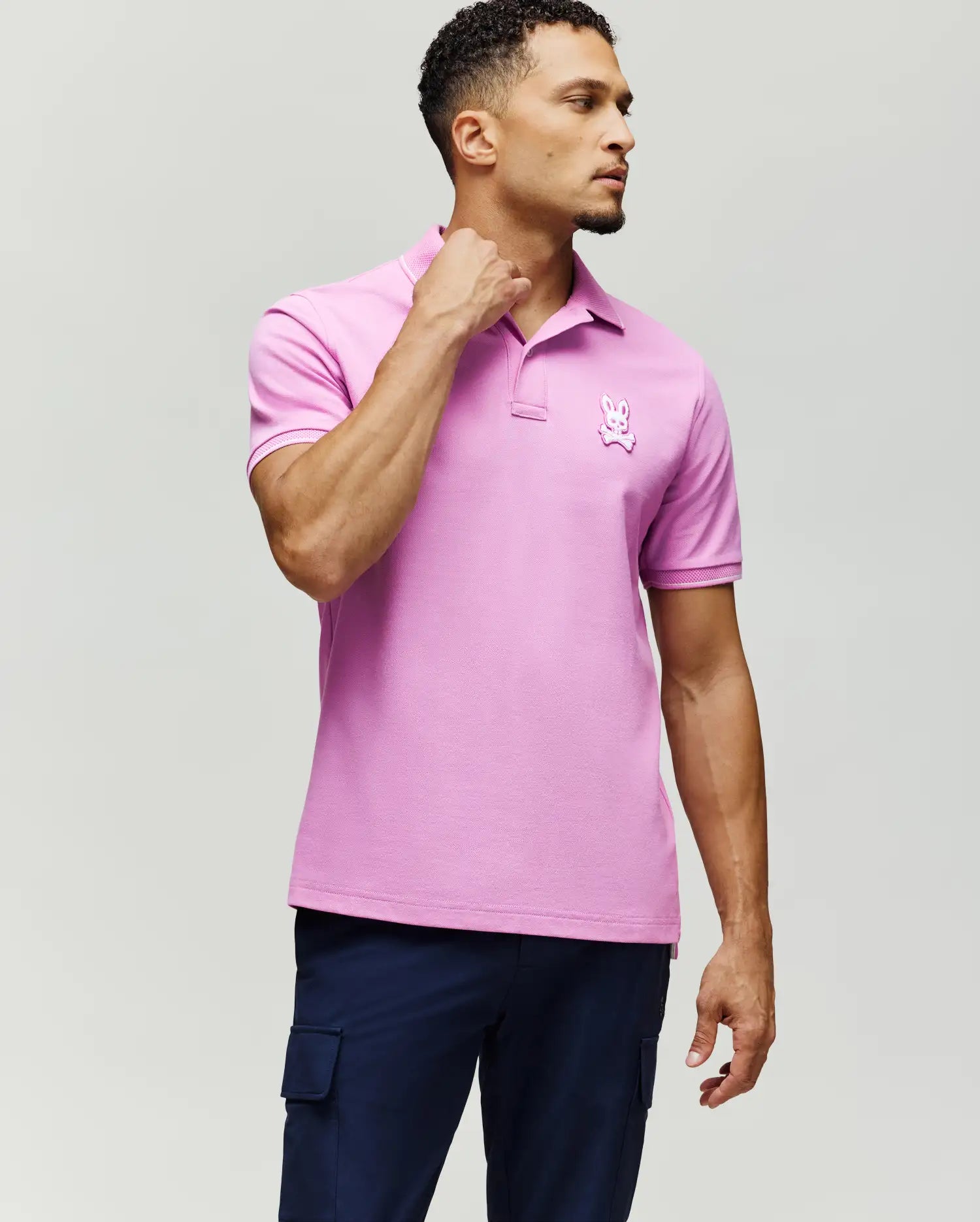 MENS TATE BUNNY PIQUE POLO - MT0100076 - Image 3