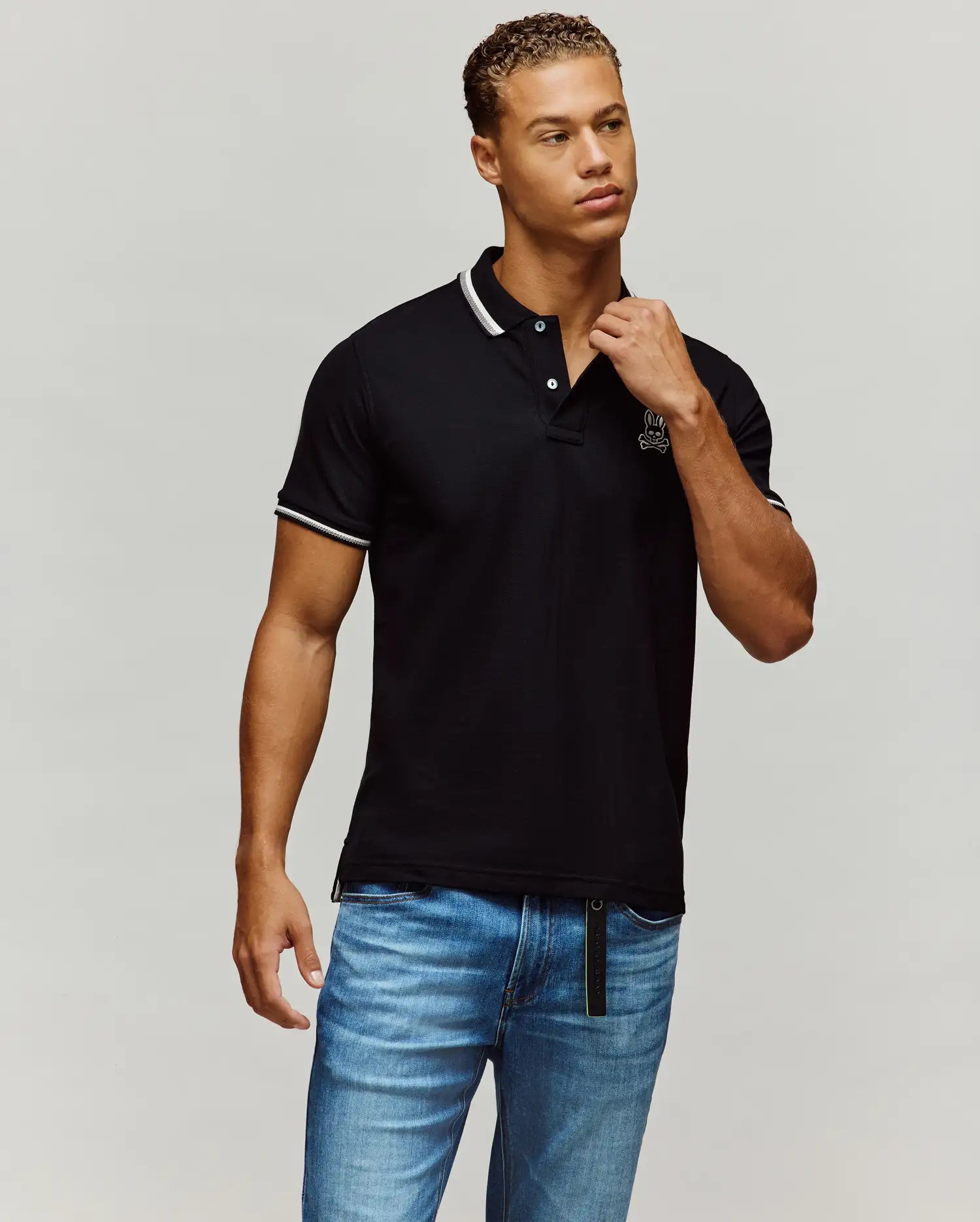 MENS BRYN PIQUE POLO - MT0100110 - Image 3
