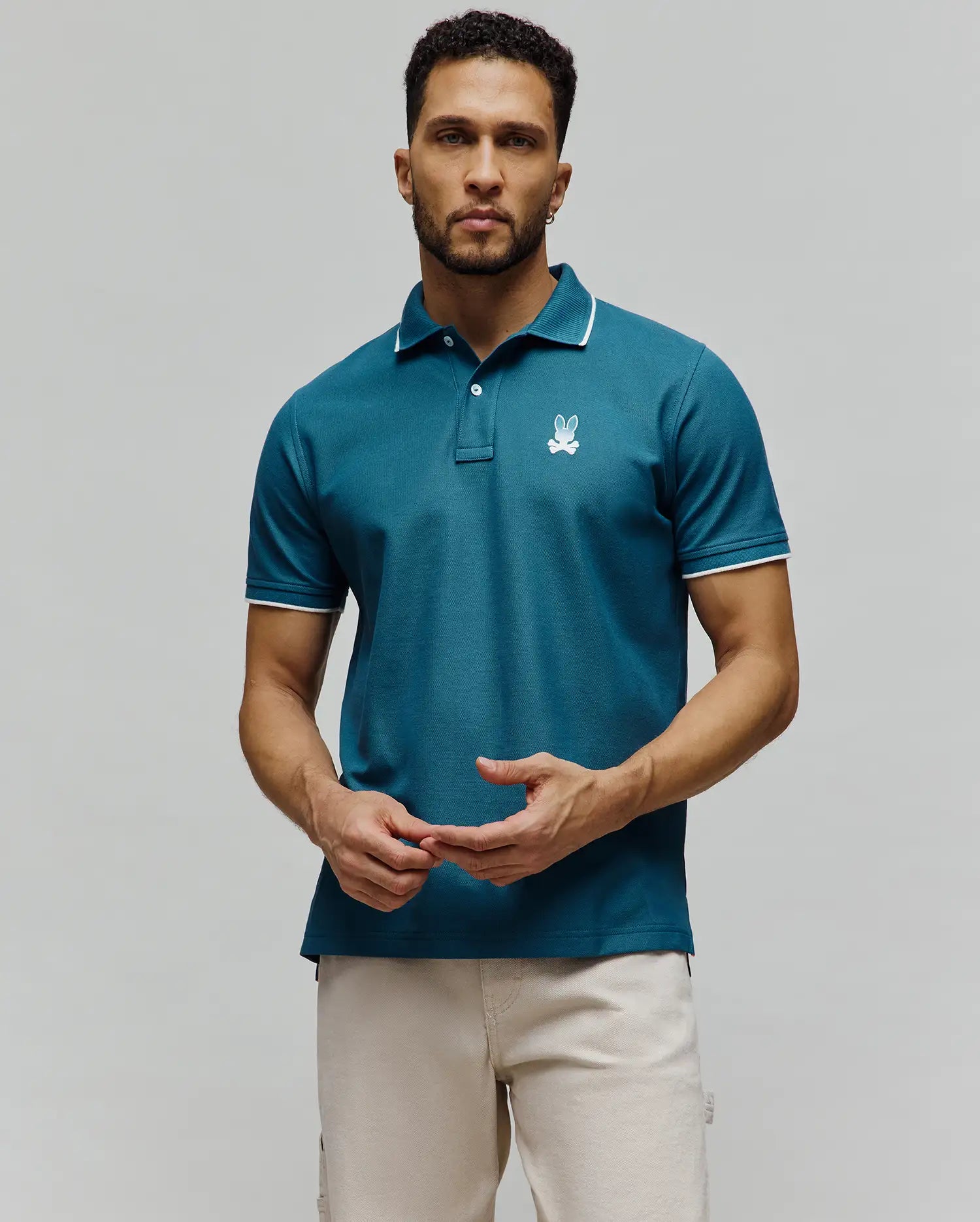 MENS ARAM PIQUE POLO - MT0100136 - Image 4
