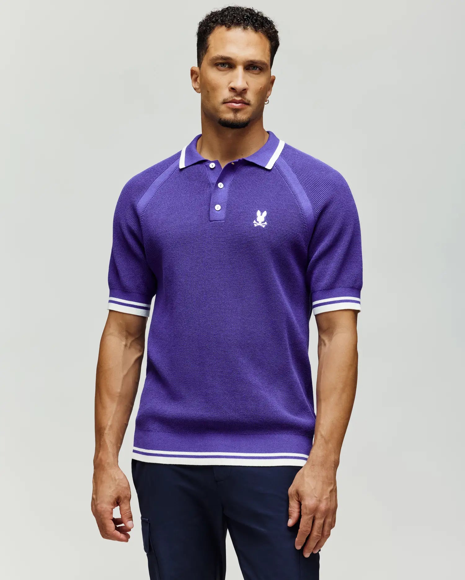 MENS LAZARE KNIT POLO - MT0100165 - Image 3
