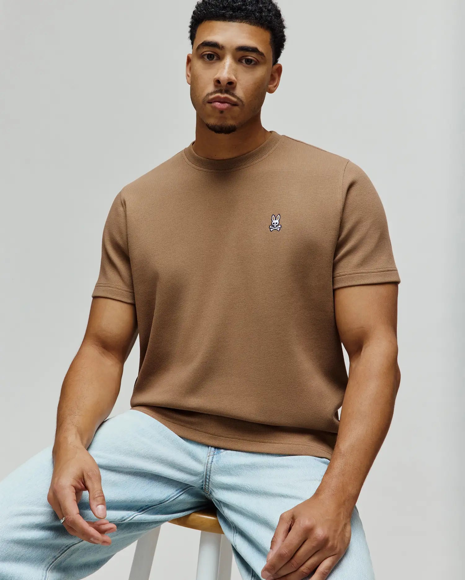 MENS MAXTON WAFFLE TEE - MT0200325 - Image 3