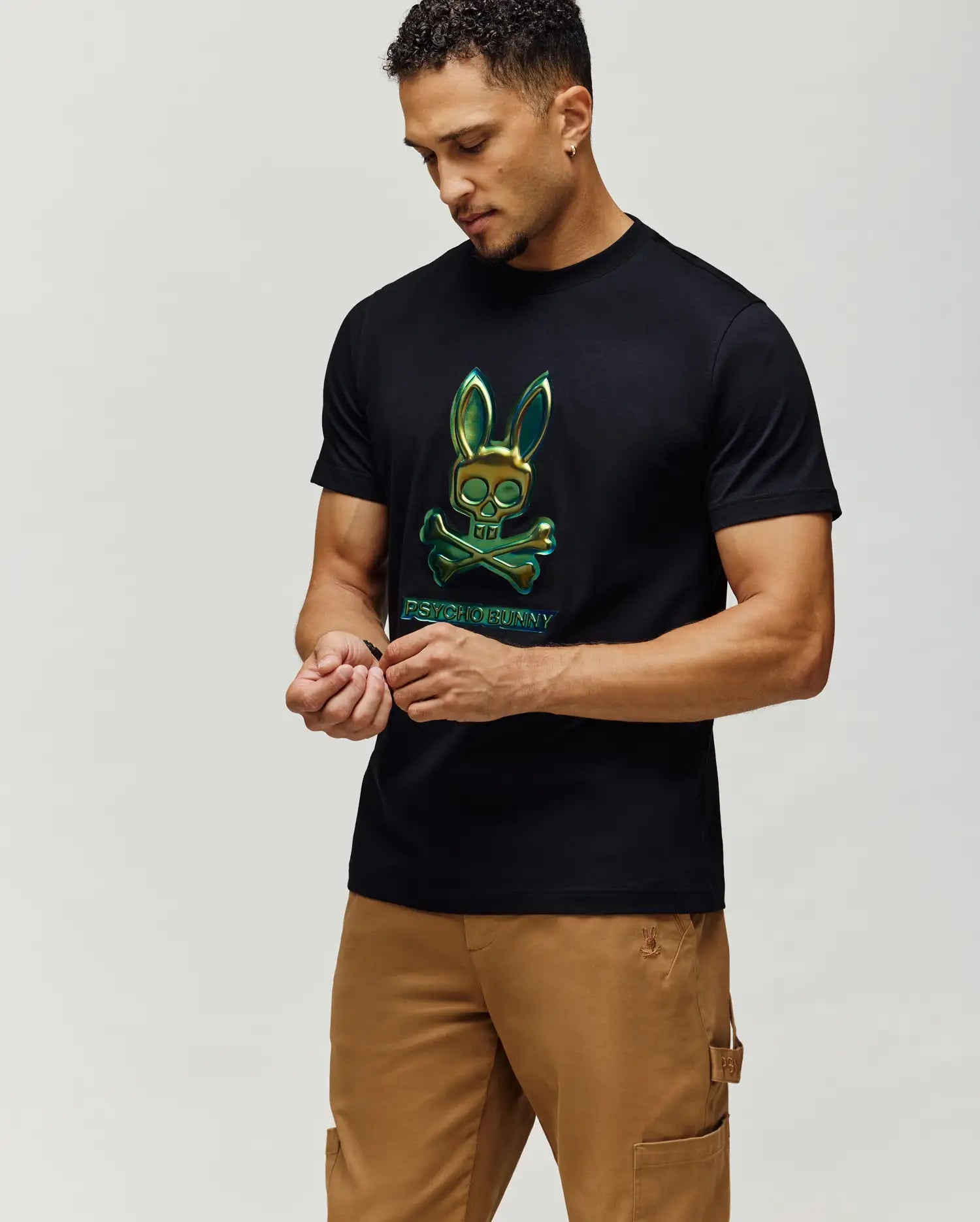 MENS LEIF METALLIC BUNNY TEE - MT0200351 - Image 4
