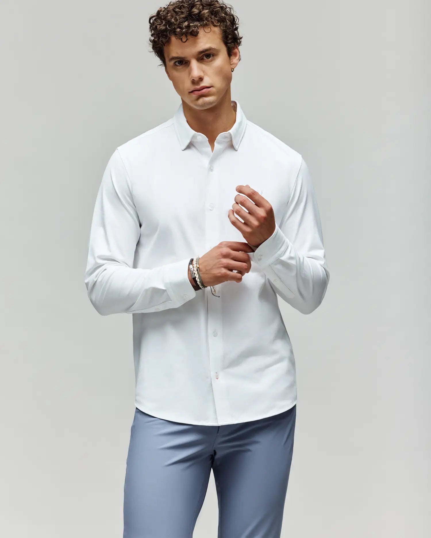 MENS JIM JERSEY KNIT SHIRT - MT0300067 - Image 2