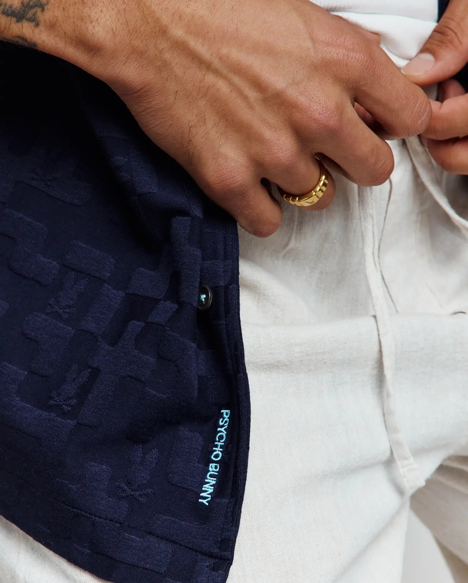 MENS JOSH JACQUARD SHIRT - MT0300071 - Image 3