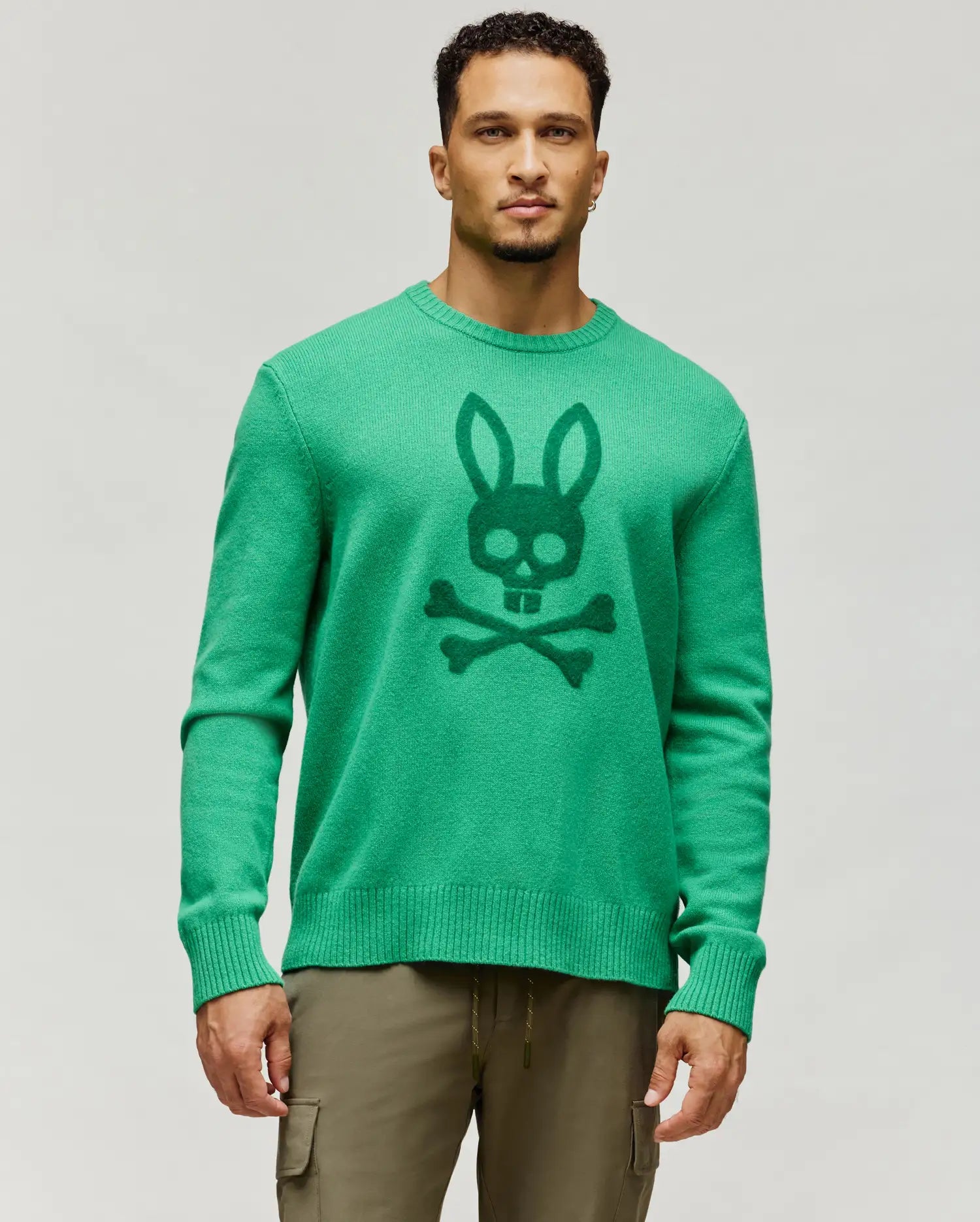MENS SAXON COZY YARN CREW - MT0400074