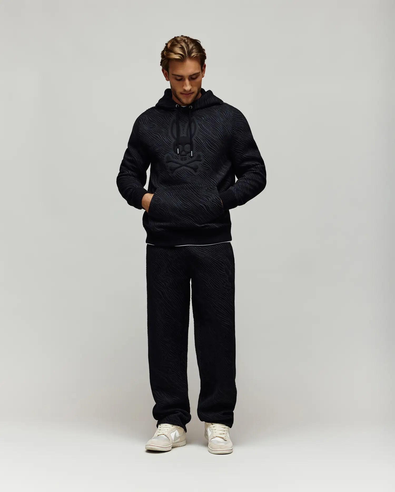 MENS KENDRICK TEXTURED HOODIE - MT0500097 - Image 4
